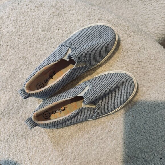 Toddler Boys' Foster Slip-On Sneakers - Size 11C - Blue 👟 - Picture 4 of 8